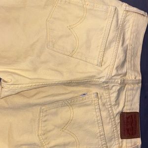 Yellow Levi Jeans